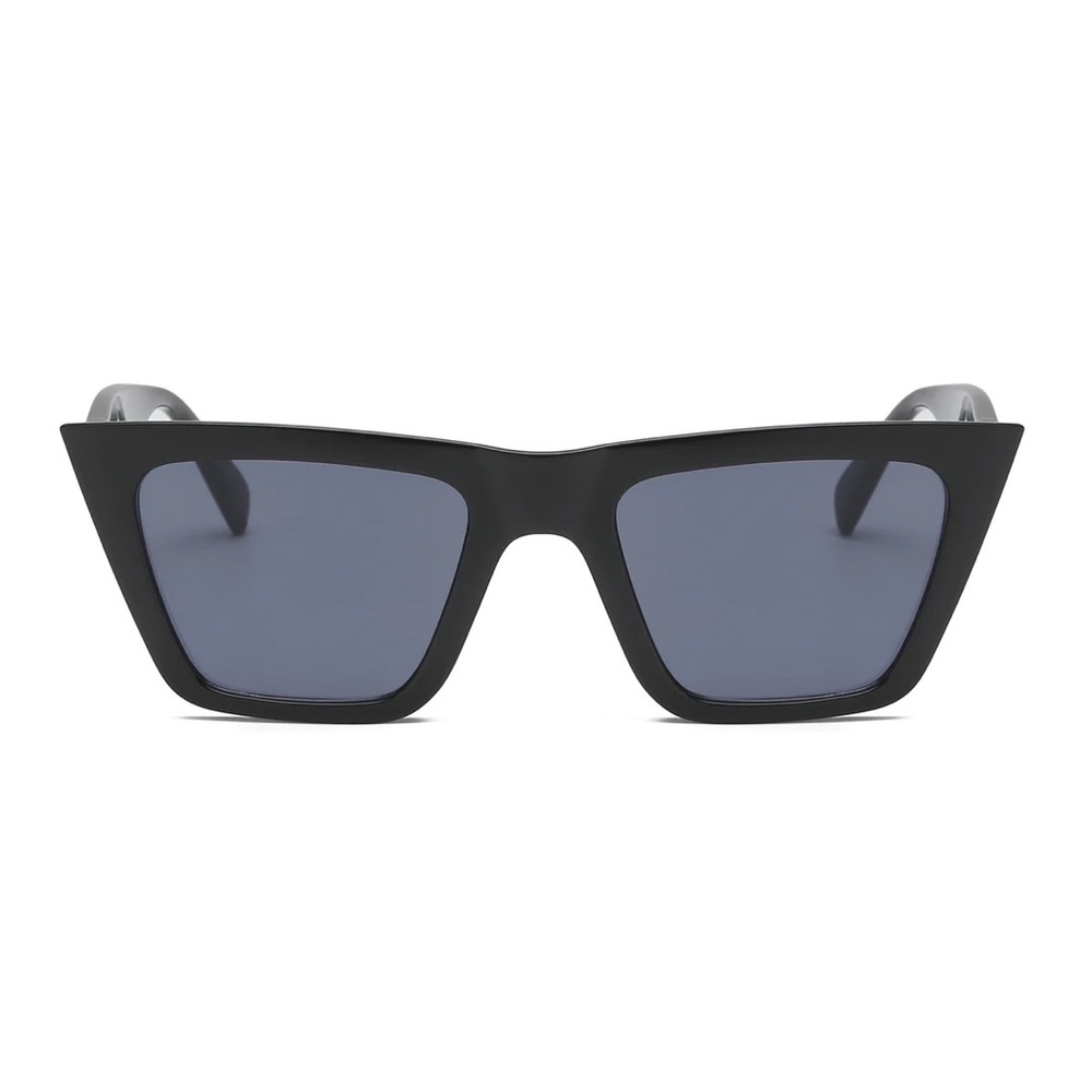 Women’s Black Square Cat Eye Sunglasses